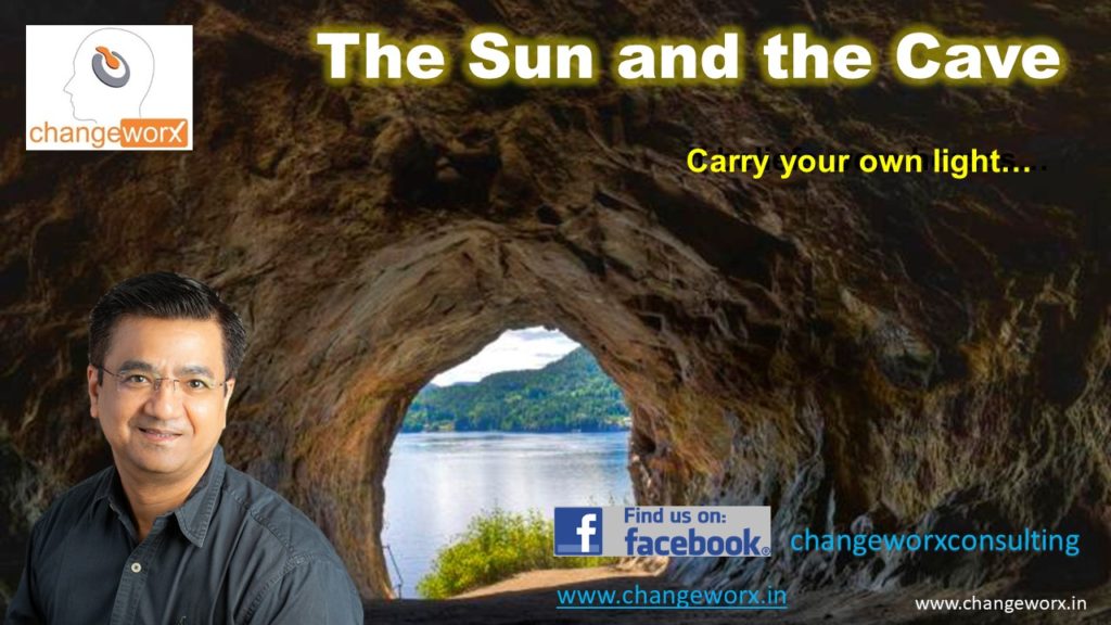 The story of the Sun and the Cave